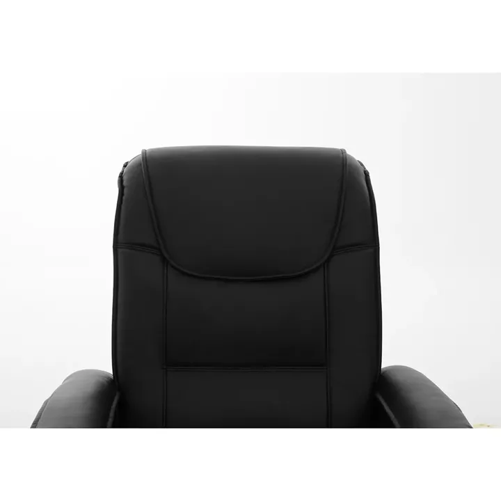 Πολυθρόνα Ανακλινόμενη ArteLibre CELAENO Μαύρο PU 80x96x97cm