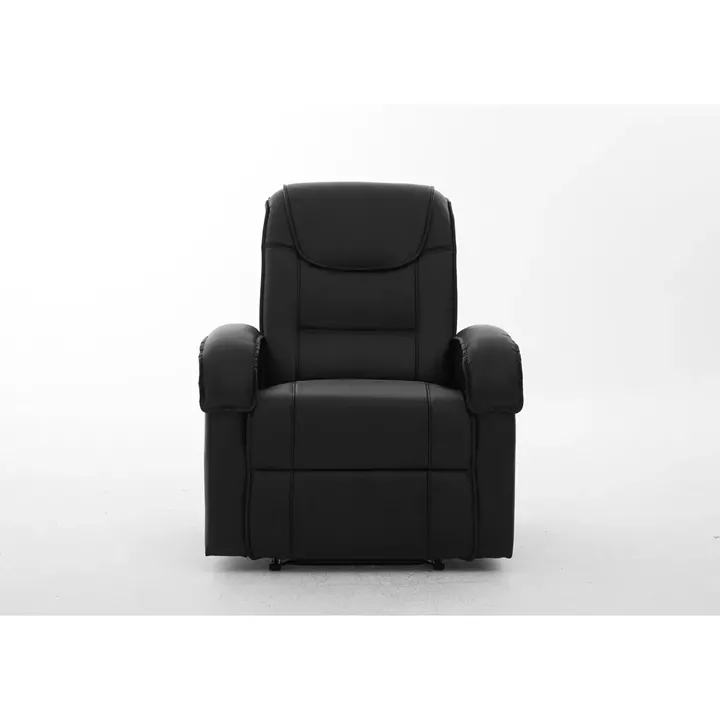 Πολυθρόνα Ανακλινόμενη ArteLibre CELAENO Μαύρο PU 80x96x97cm