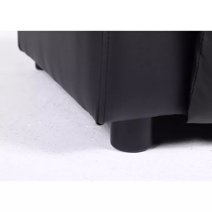 Πολυθρόνα Ανακλινόμενη ArteLibre RANA Μαύρο PU 80x95x103cm