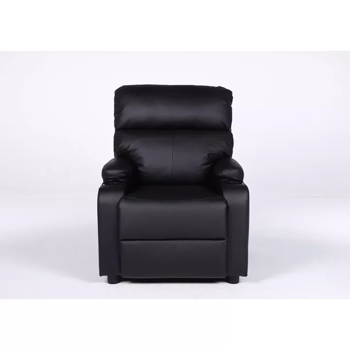 Πολυθρόνα Ανακλινόμενη ArteLibre RANA Μαύρο PU 80x95x103cm