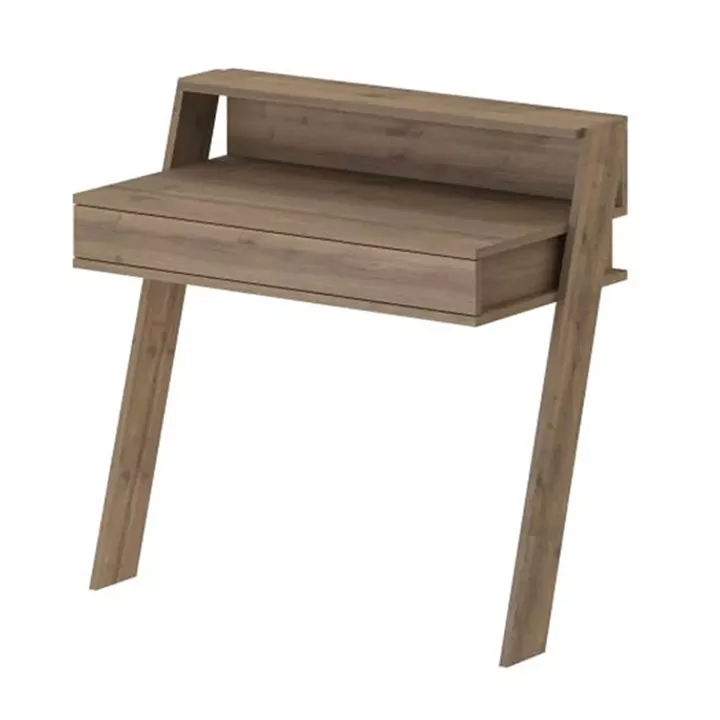 Γραφείο εργασίας Cowork Megapap χρώμα ανοιχτό καρυδί 94x50x91εκ.