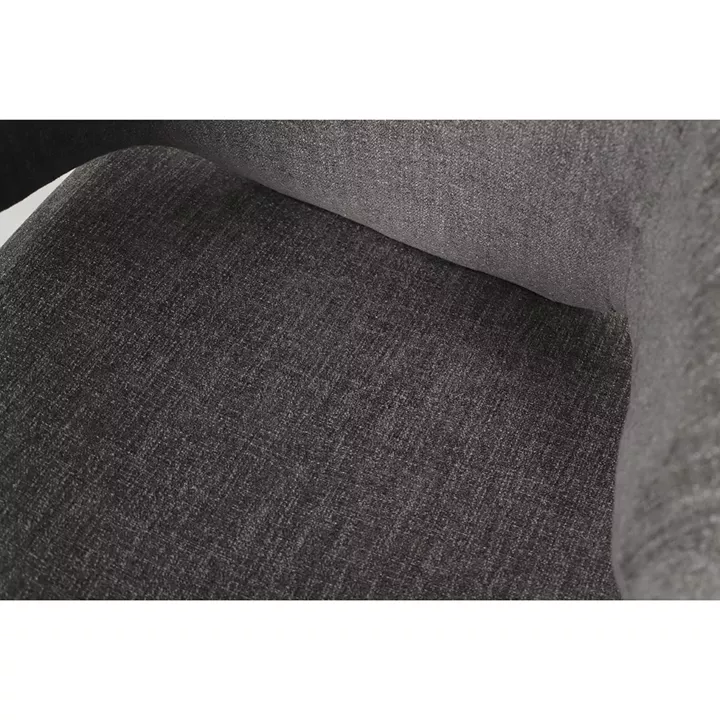 Πολυθρόνα HIMALIA Γκρι Ύφασμα/Μέταλλο/Ξύλο 73x78x75cm