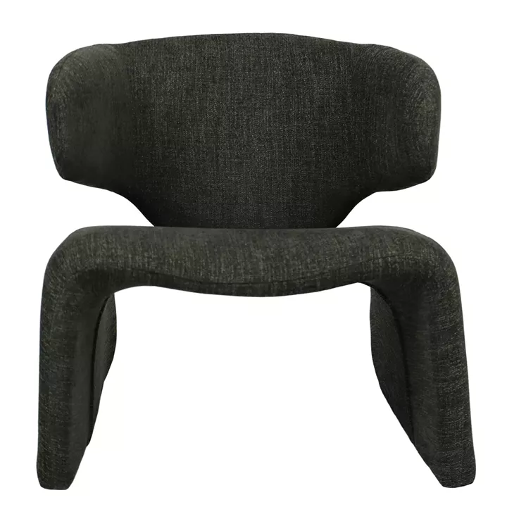 Πολυθρόνα HIMALIA Πράσινο Ύφασμα/Μέταλλο/Ξύλο 73x78x75cm