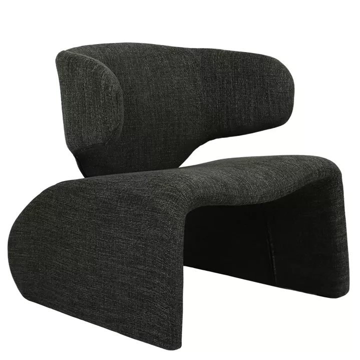 Πολυθρόνα HIMALIA Πράσινο Ύφασμα/Μέταλλο/Ξύλο 73x78x75cm