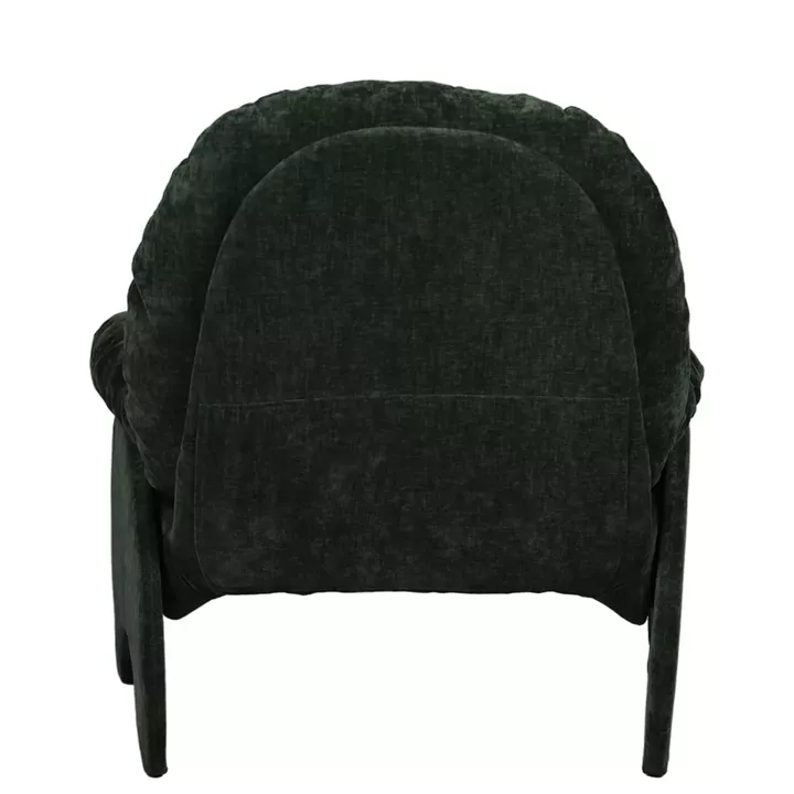 Πολυθρόνα ANANKE Πράσινο Ύφασμα/Μέταλλο/Ξύλο 85x78x84cm