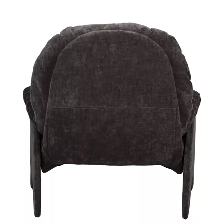 Πολυθρόνα ANANKE Γκρι Ύφασμα/Μέταλλο/Ξύλο 85x78x84cm