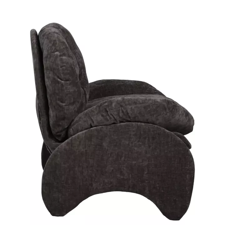 Πολυθρόνα ANANKE Γκρι Ύφασμα/Μέταλλο/Ξύλο 85x78x84cm