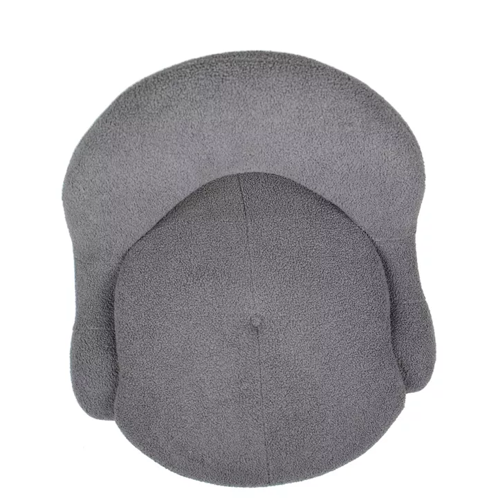 Πολυθρόνα PASIPHAE Γκρι Ύφασμα/Μέταλλο/Ξύλο 80x86x80cm