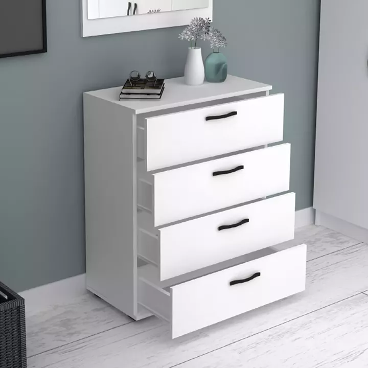 Συρταριέρα Velika Megapap χρώμα λευκό 73x44x96εκ.