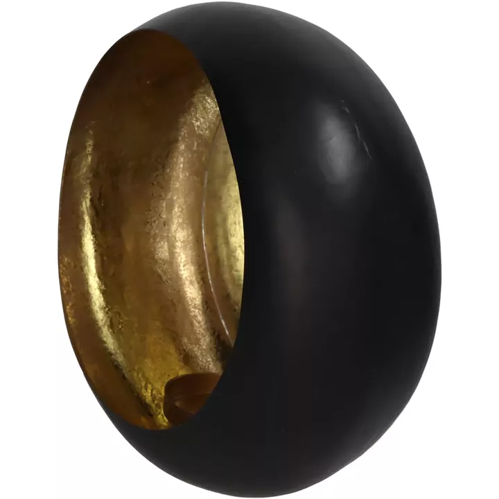 Καθρέπτης ArteLibre Μαύρο Μέταλλο 29x13x27cm