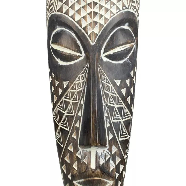 Διακοσμητικό ArteLibre Μάσκα Καφέ Polyresin 10.2x7x40.5cm