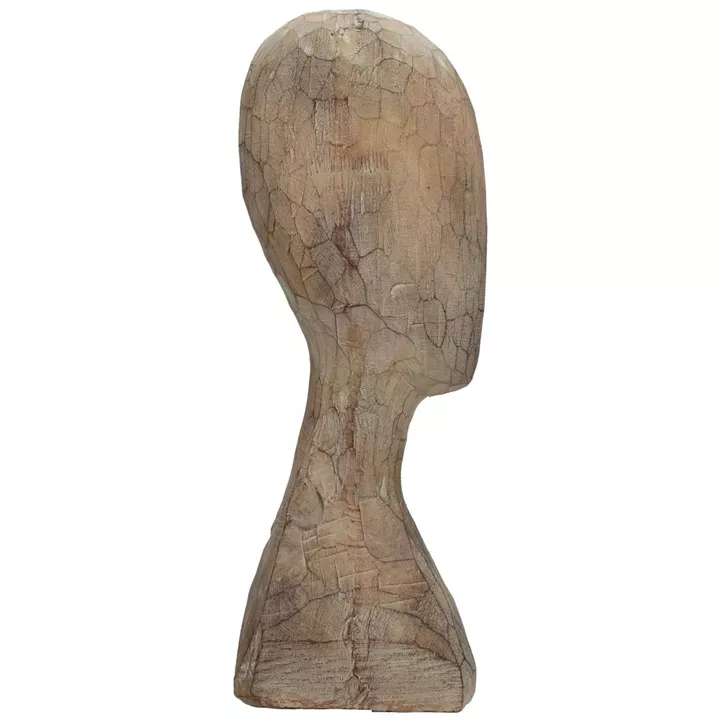 Διακοσμητικό ArteLibre Κεφάλι Καφέ Polyresin 15.5x14x30cm