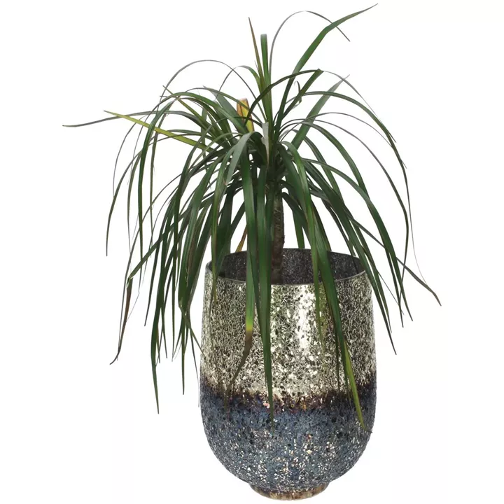 Κηροπήγιο ArteLibre Ασημί Γυαλί 20x20x20cm