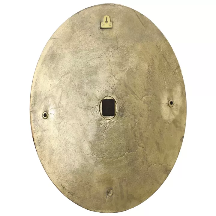 Ρολόι Τοίχου ArteLibre Χρυσό Μέταλλο 75x3x75cm