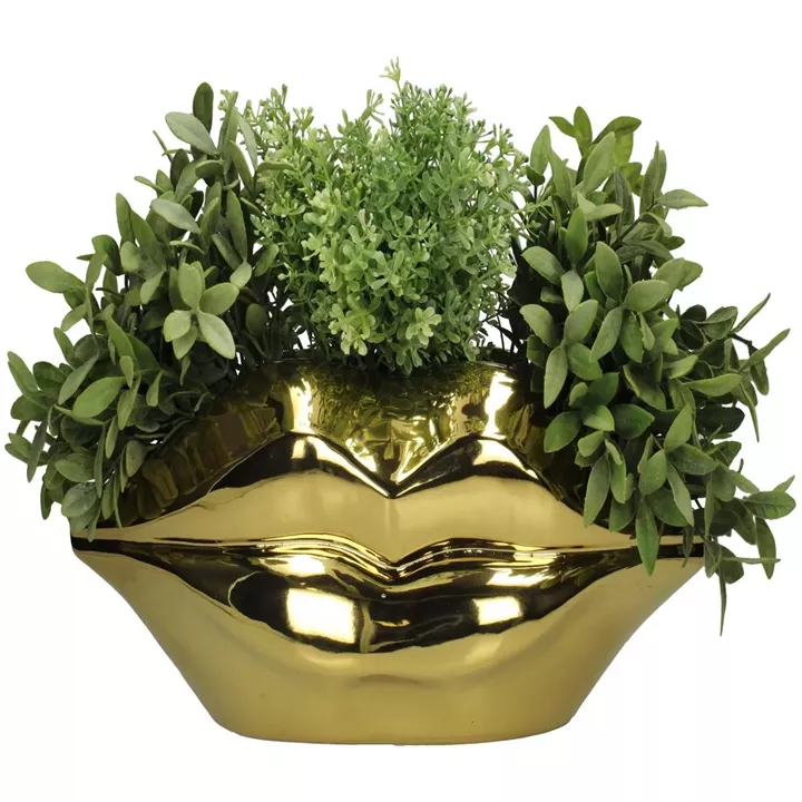 Κασπώ ArteLibre Χρυσό Κεραμικό 43x19x18.5cm