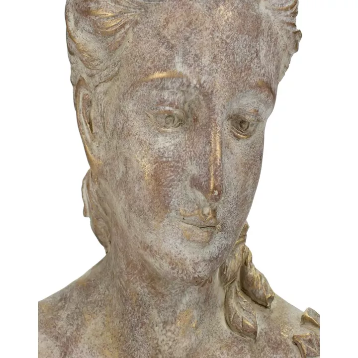 Κασπώ ArteLibre Γυναίκα Χρυσό Τσιμέντο 24x16.5x29.5cm