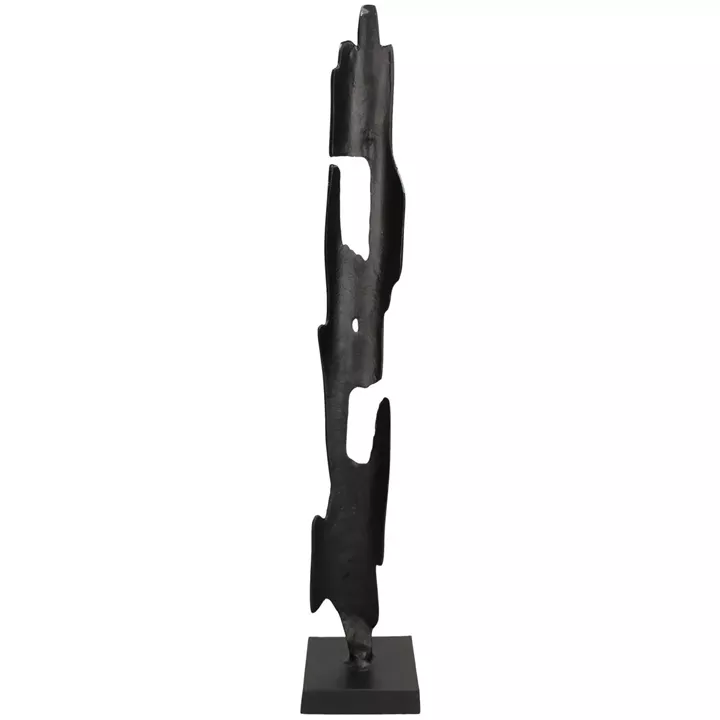 Διακοσμητικό ArteLibre Μαύρο Αλουμίνιο 13x12x67cm