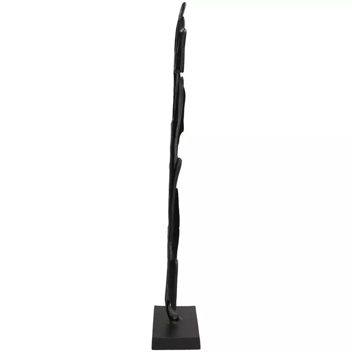Διακοσμητικό ArteLibre Μαύρο Αλουμίνιο 13x12x67cm