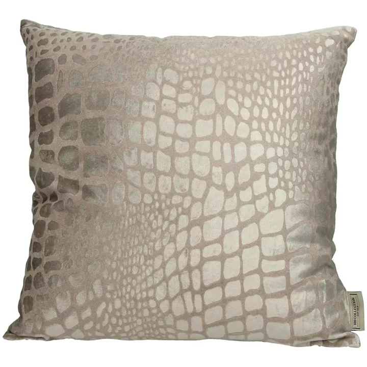 Μαξιλάρι ArteLibre Λεοπάρδαλη Ιβουάρ Βελούδο 45x45cm