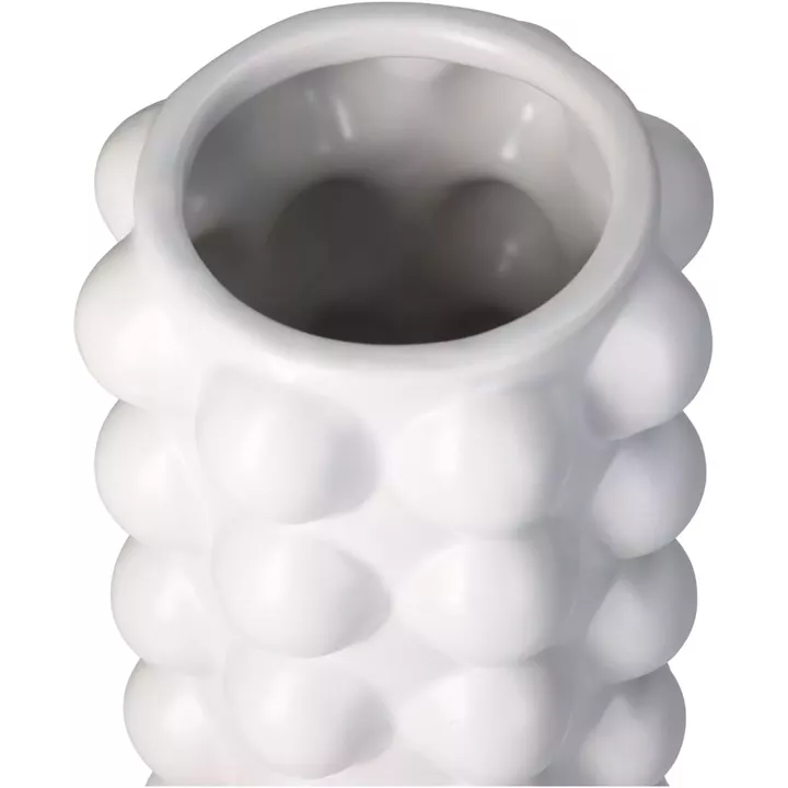 Βάζο ArteLibre Λευκό Κεραμικό 13.8x13.8x27.5cm