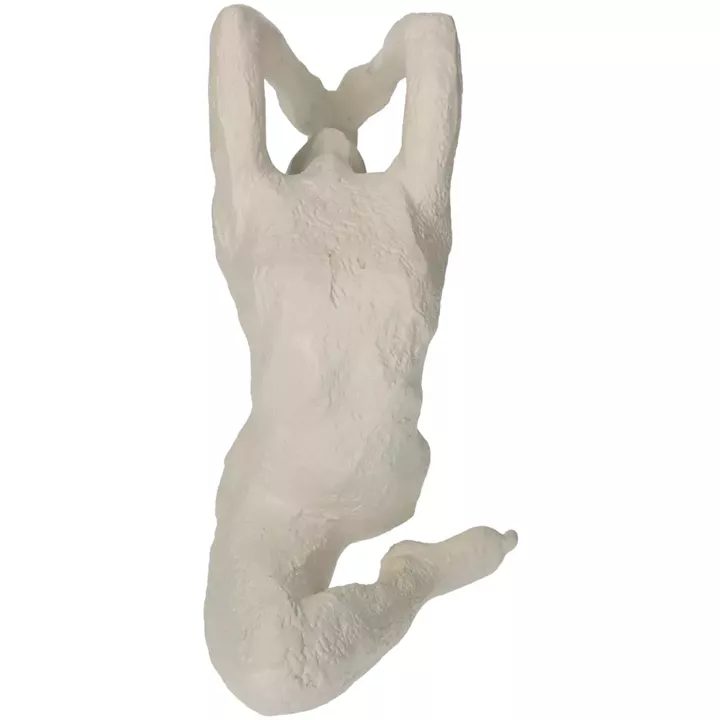 Διακοσμητικό ArteLibre Γυναίκα Κάνει Γιόγκα Ιβουάρ Polyresin 21.5x9.7x18.5cm