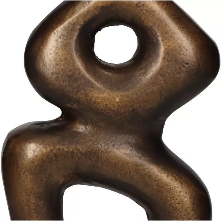 Βάζο ArteLibre Μπρονζέ Αλουμίνιο 11x5x29cm