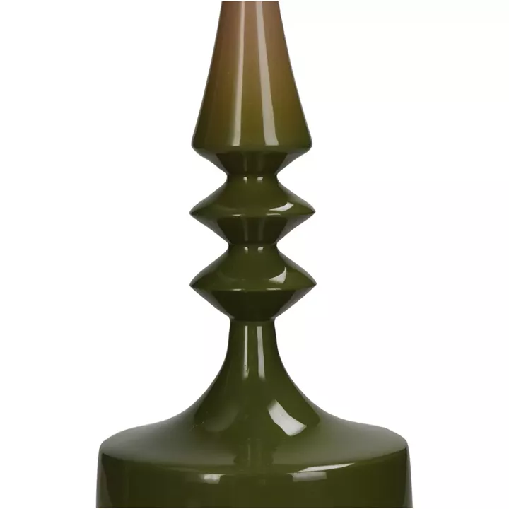 Κηροπήγιο ArteLibre Πράσινο Αλουμίνιο 11x11x38cm