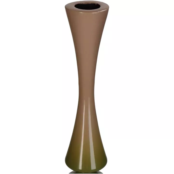 Κηροπήγιο ArteLibre Πράσινο Αλουμίνιο 11x11x38cm