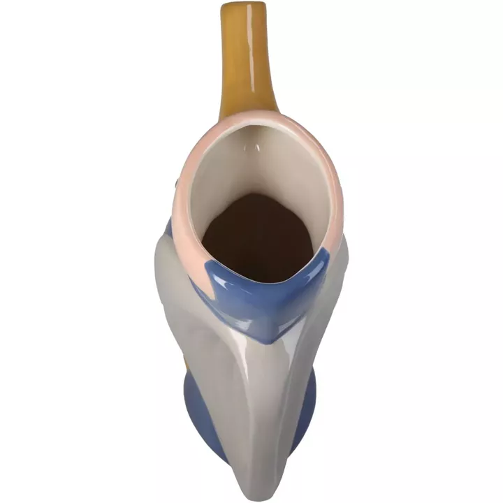 Βάζο ArteLibre Πουλί Πολύχρωμο Κεραμικό 18.4x9.4x25.3cm