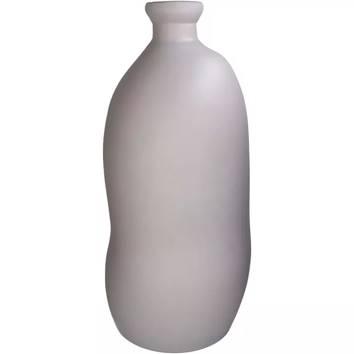 Βάζο ArteLibre Ιβουάρ Ανακυκλωμένο Γυαλί 34x34x73cm