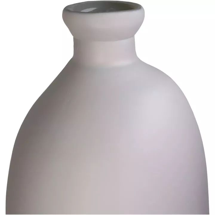 Βάζο ArteLibre Ιβουάρ Ανακυκλωμένο Γυαλί 34x34x73cm