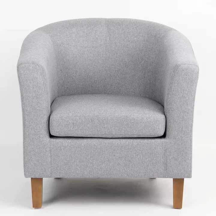 Πολυθρόνα ArteLibre FIORELLA Γκρι Ύφασμα 73x69x75cm