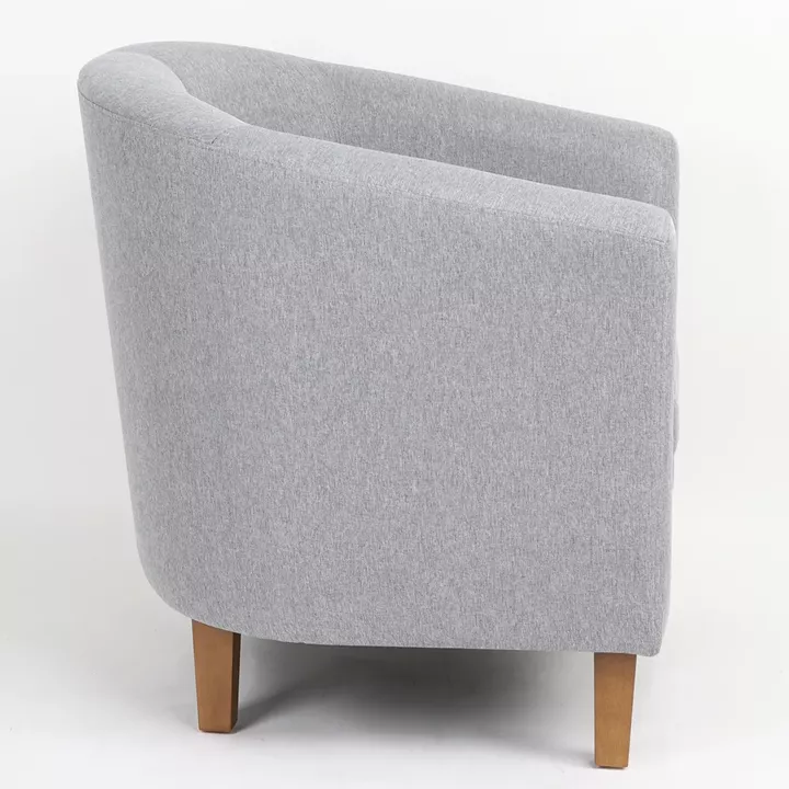 Πολυθρόνα ArteLibre FIORELLA Γκρι Ύφασμα 73x69x75cm