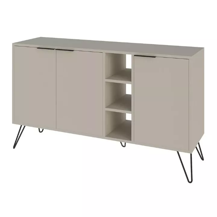 Μπουφές Clara Megapap χρώμα sandstone 142x35,6x83εκ.