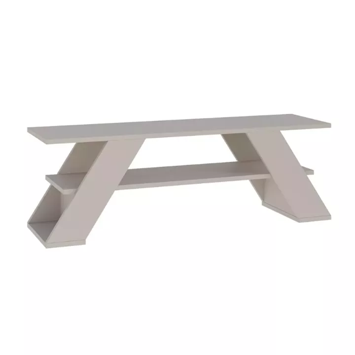 Έπιπλο τηλεόρασης Farfalla Megapap χρώμα sandstone 120x33,5x40εκ.
