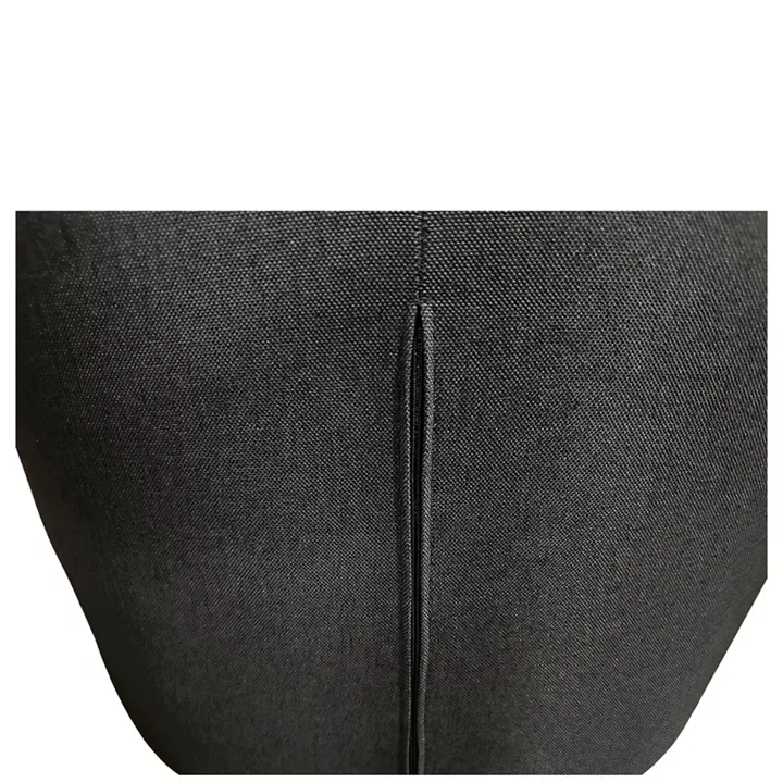 Καρέκλα Τραπεζαρίας ArteLibre LUZIA Γκρι/Φυσικό Ύφασμα/Μέταλλο 57x60x78cm