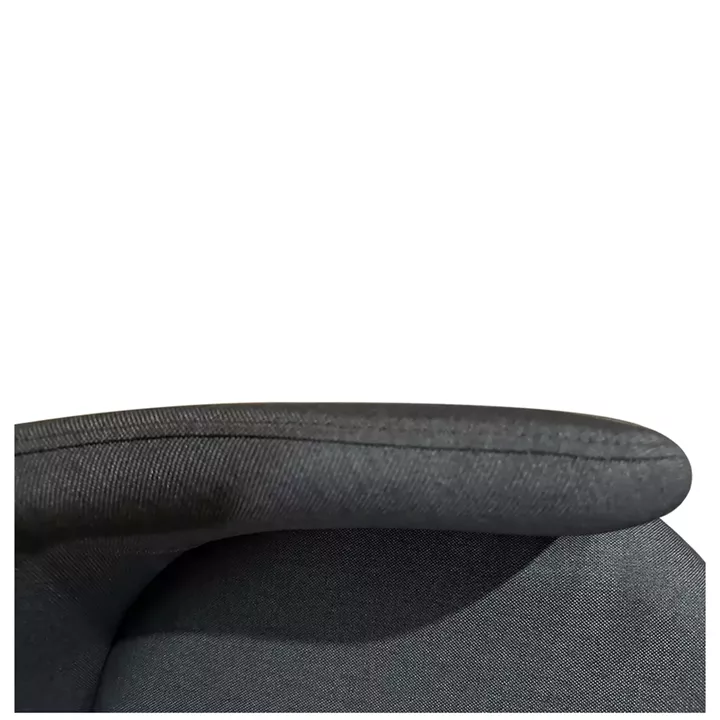 Καρέκλα Τραπεζαρίας ArteLibre LUZIA Γκρι/Καρυδί Ύφασμα/Μέταλλο 57x60x78cm