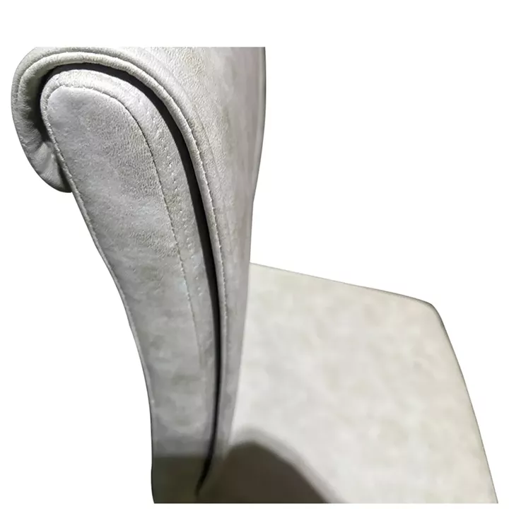 Καρέκλα Τραπεζαρίας ArteLibre ESTRELLA Μπεζ/Μαύρο PU/Μέταλλο 43x56x95cm