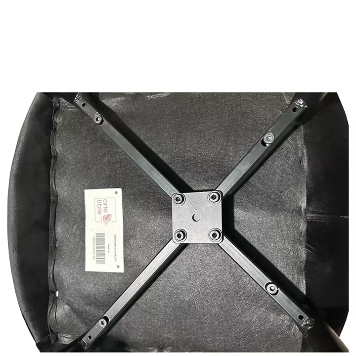 Καρέκλα Τραπεζαρίας ArteLibre BRISA Μαύρο Βελούδο/Μέταλλο 53x60x85cm