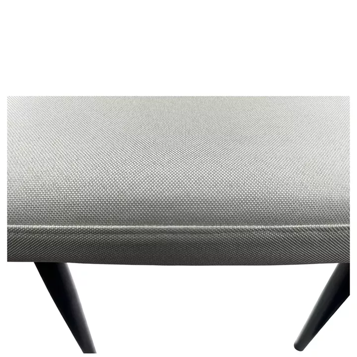 Καρέκλα Τραπεζαρίας ArteLibre FANDANGO Μπεζ/Μαύρο Ύφασμα/Μέταλλο 43x56x97cm