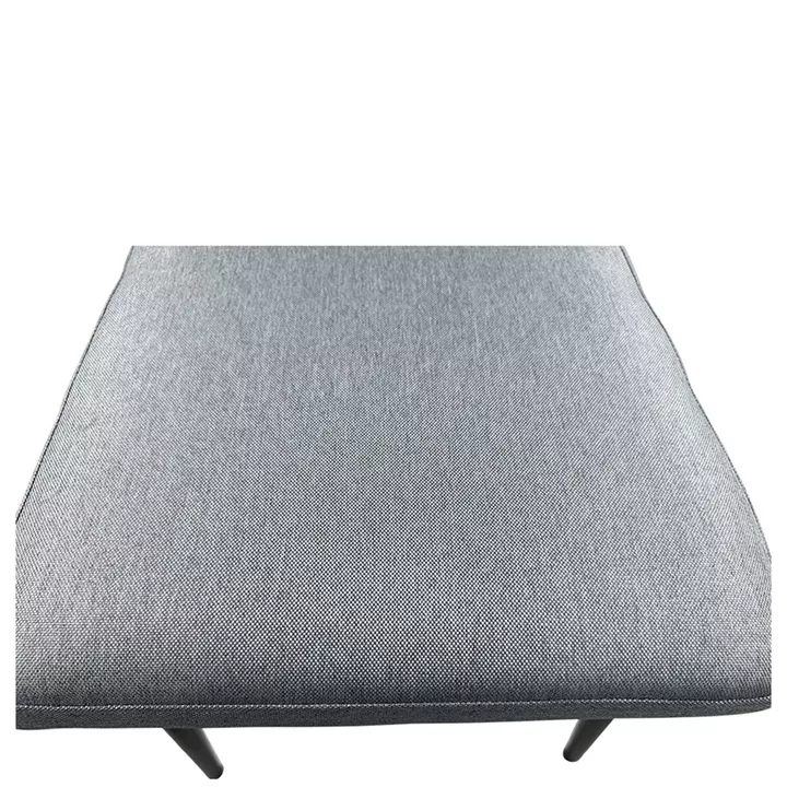 Καρέκλα Τραπεζαρίας ArteLibre FANDANGO Γκρι/Μαύρο Ύφασμα/Μέταλλο 43x56x97cm