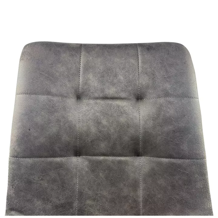 Καρέκλα Τραπεζαρίας ArteLibre YUCATAN Καφέ/Μαύρο PU/Μέταλλο 44x55x86cm