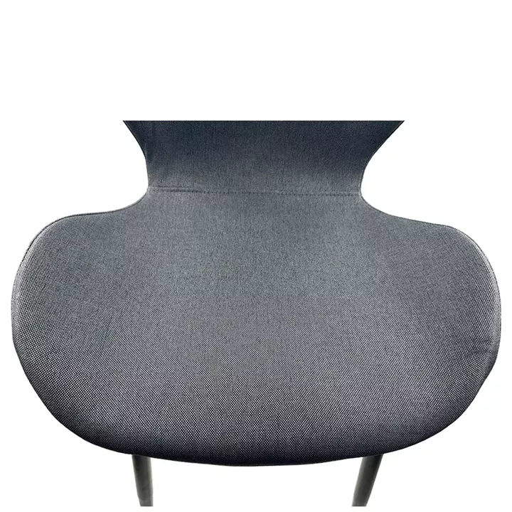 Καρέκλα Τραπεζαρίας ArteLibre RIOJA Γκρι/Μαύρο Ύφασμα/Μέταλλο 46x50x80cm