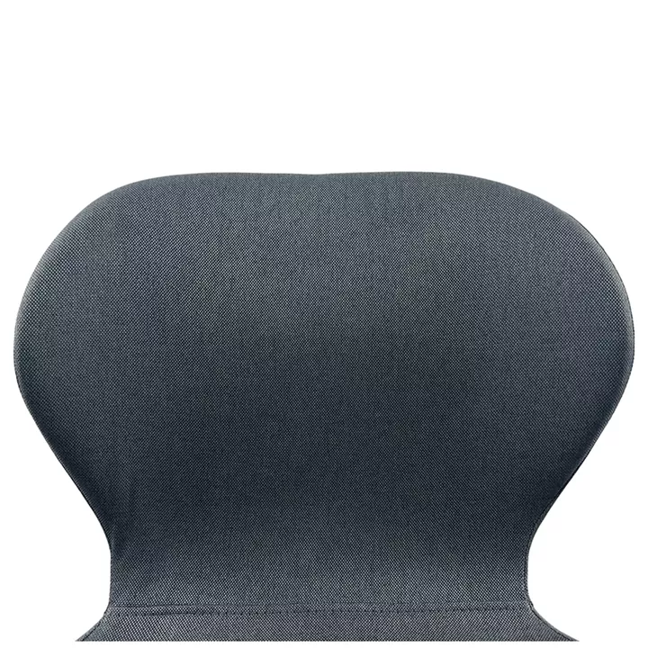 Καρέκλα Τραπεζαρίας ArteLibre RIOJA Γκρι/Μαύρο Ύφασμα/Μέταλλο 46x50x80cm