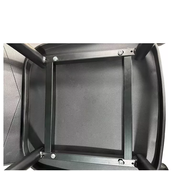 Σκαμπό Bar ArteLibre MARANTA Μαύρο PP/Μέταλλο 45x46x97cm