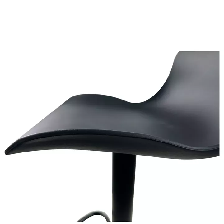 Σκαμπό Bar ArteLibre QUERIDA Μαύρο PP/Μέταλλο 44x45x58/81-79/102cm