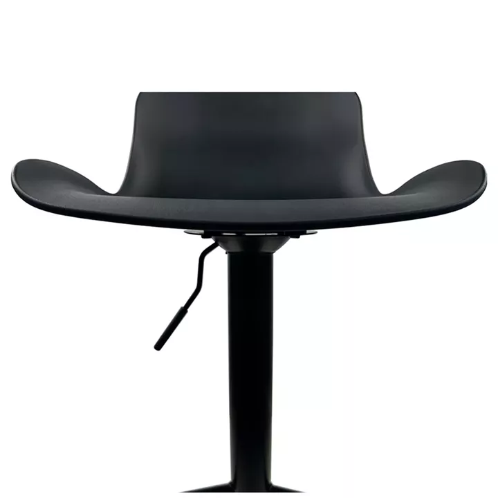 Σκαμπό Bar ArteLibre QUERIDA Μαύρο PP/Μέταλλο 44x45x58/81-79/102cm