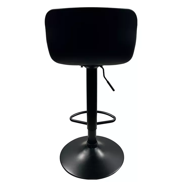 Σκαμπό Bar ArteLibre QUERIDA Μαύρο PP/Μέταλλο 44x45x58/81-79/102cm