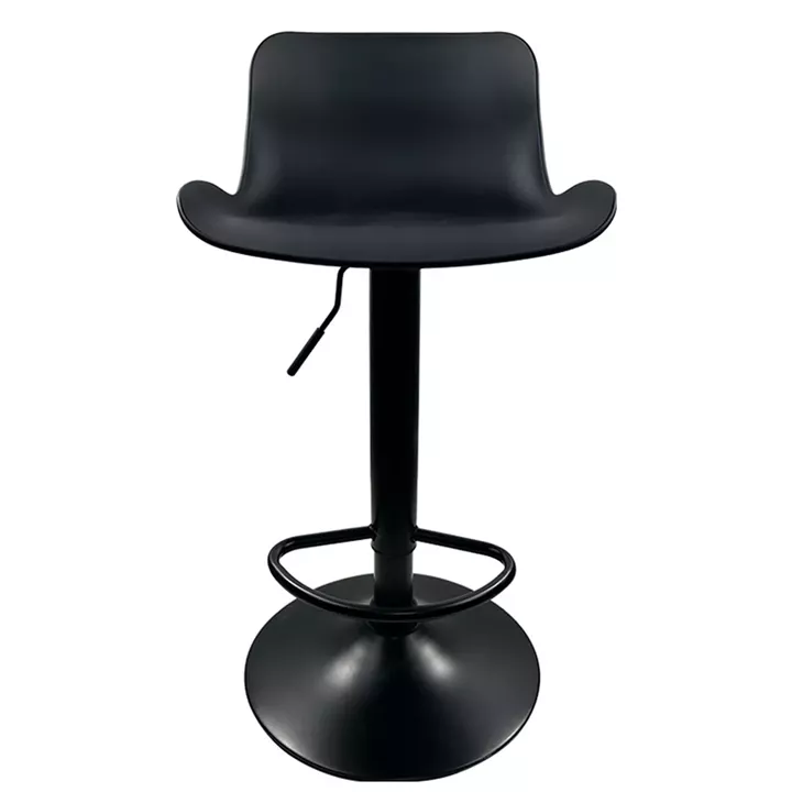 Σκαμπό Bar ArteLibre QUERIDA Μαύρο PP/Μέταλλο 44x45x58/81-79/102cm