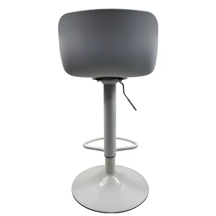 Σκαμπό Bar ArteLibre QUERIDA Λευκό PP/Μέταλλο 44x45x58/81-79/102cm